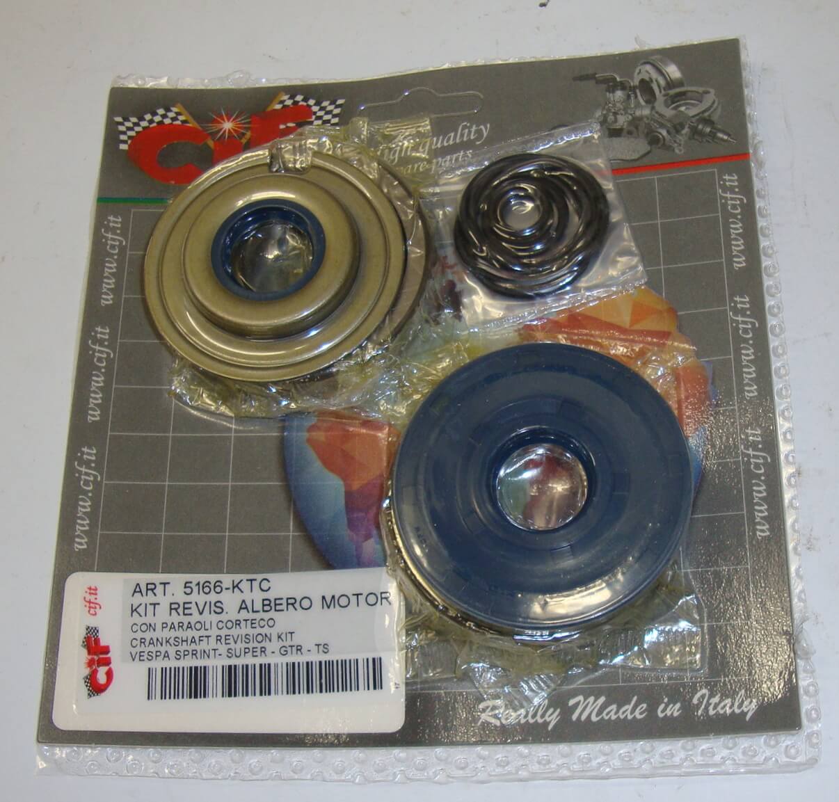 Kit crankshaft revision kit,Vespa Sprint - Super - GT - GTR - TS