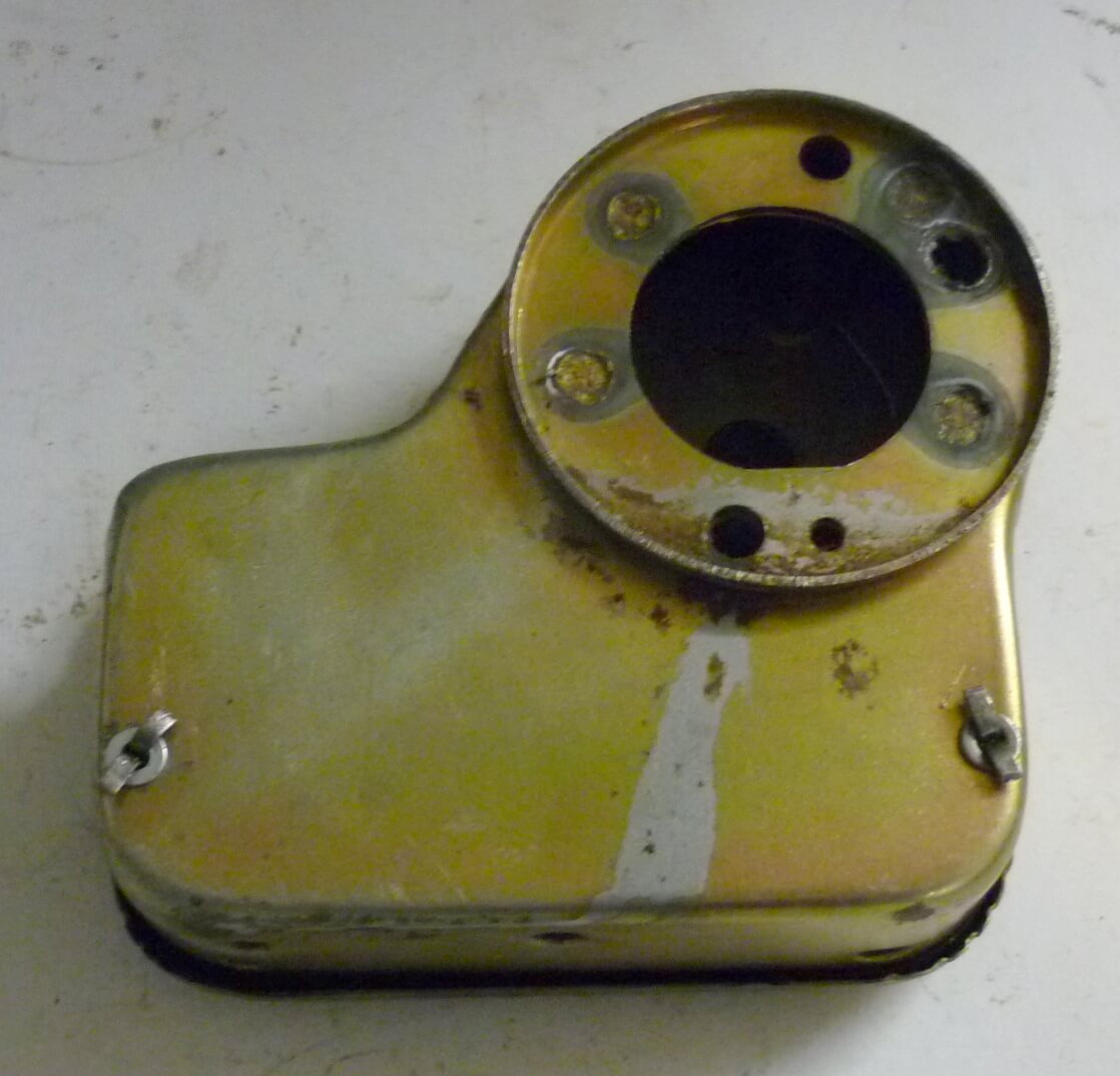 Aircleaner, IGM 5318 S, metall, for SHBC 19.19, Vespa 50 S - SR / 100 / 125 PV / ET3