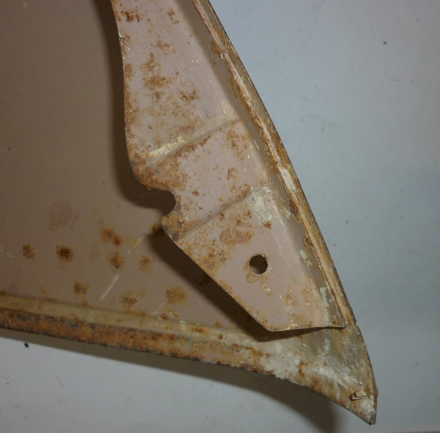 Seitenhaube, Motorseite, blau met., Vespa 125 GT/GTR - 150 Sprint, Gebraucht