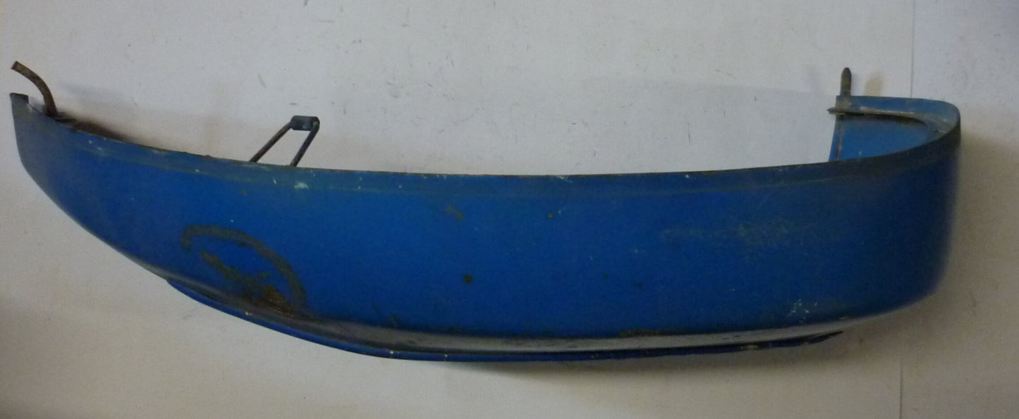 Seitenhaube, Motorseite, blau, Vespa 125 / 150 Super, Gebraucht