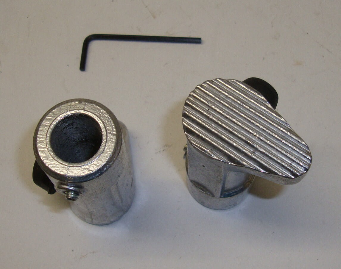 Metal stand feet, CUPPINI, Ø 16 mm, Vespa 50 / 90 / 125 VNA / VNA - 150 VGLA / VGLB