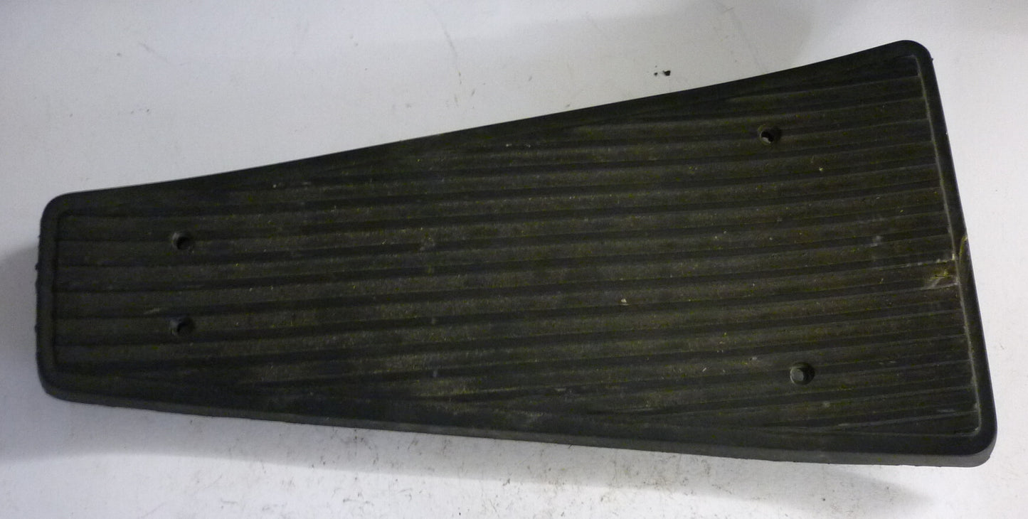 Center piece floor board, plastic, dark grey, Vespa P / PX 80 / 100 / 125 / 150 / 200 E / X, used