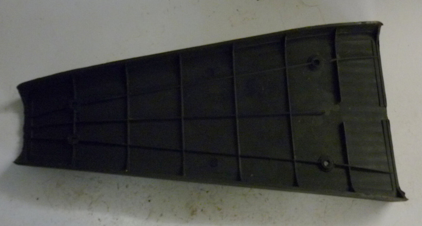 Center piece floor board, plastic, dark grey, Vespa P / PX 80 / 100 / 125 / 150 / 200 E / X, used