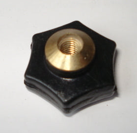 Rändelmutter, Tankdeckel, Kunststoff, schwarz, BAJAJ, Vespa / Ape, schwarz