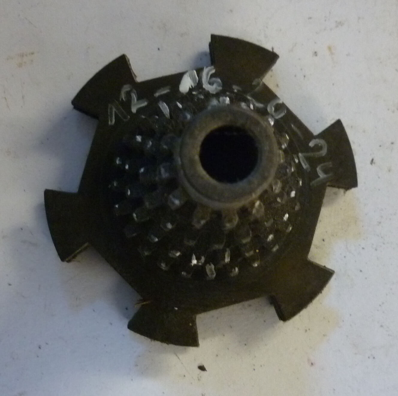 Nebenwelle, Zahnradsatz, 12 - 16 - 20 - 24, Vespa GS 150, NOS