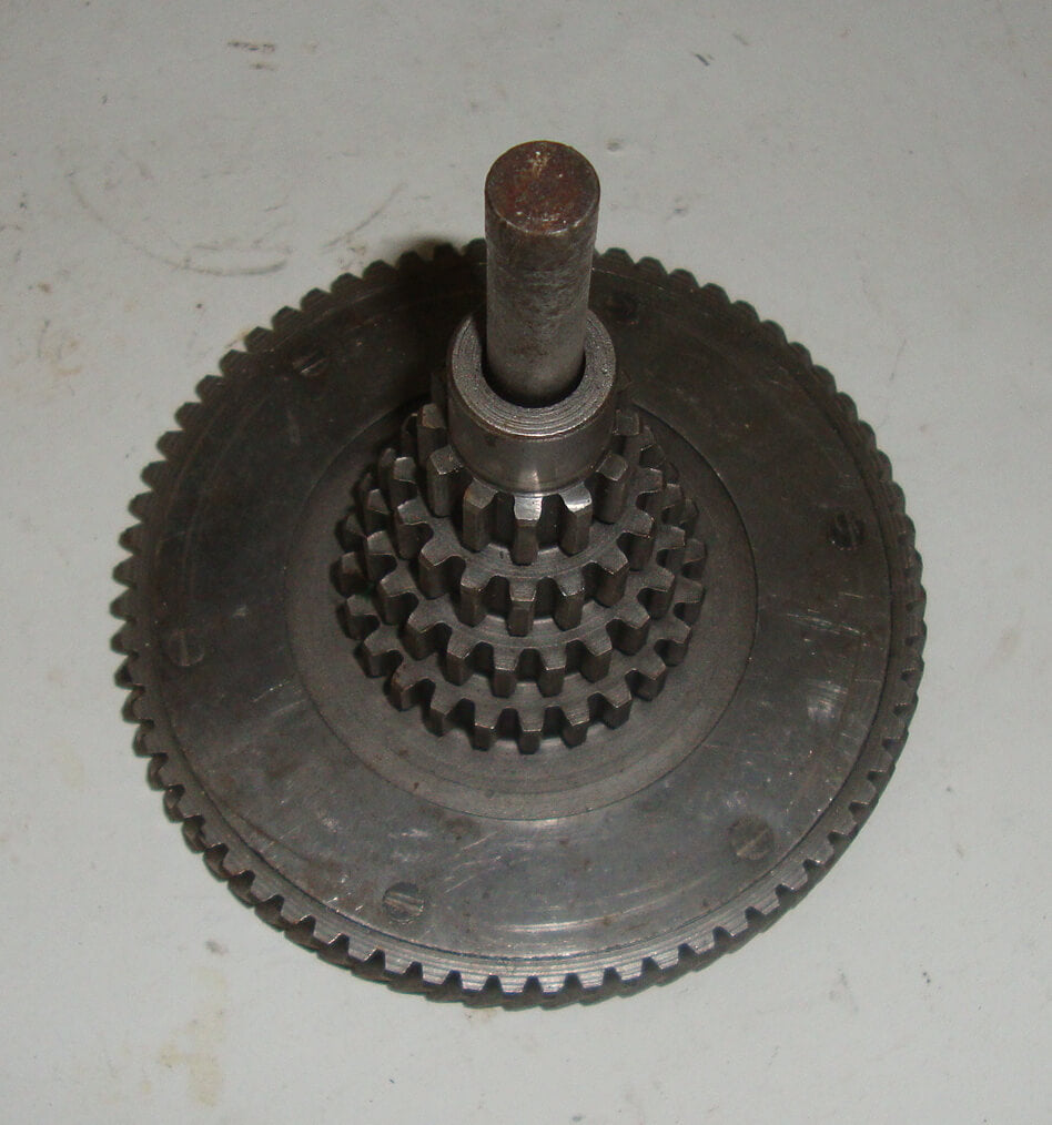 Spring gear assy, Vespa GS 150, 12 - 16 - 20 - 24, used