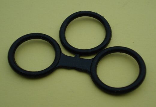 O-Ringsatz, Staubschutzplatte Hinterradbremse, Vespa 125 / 150 / 180 / 200, NOS