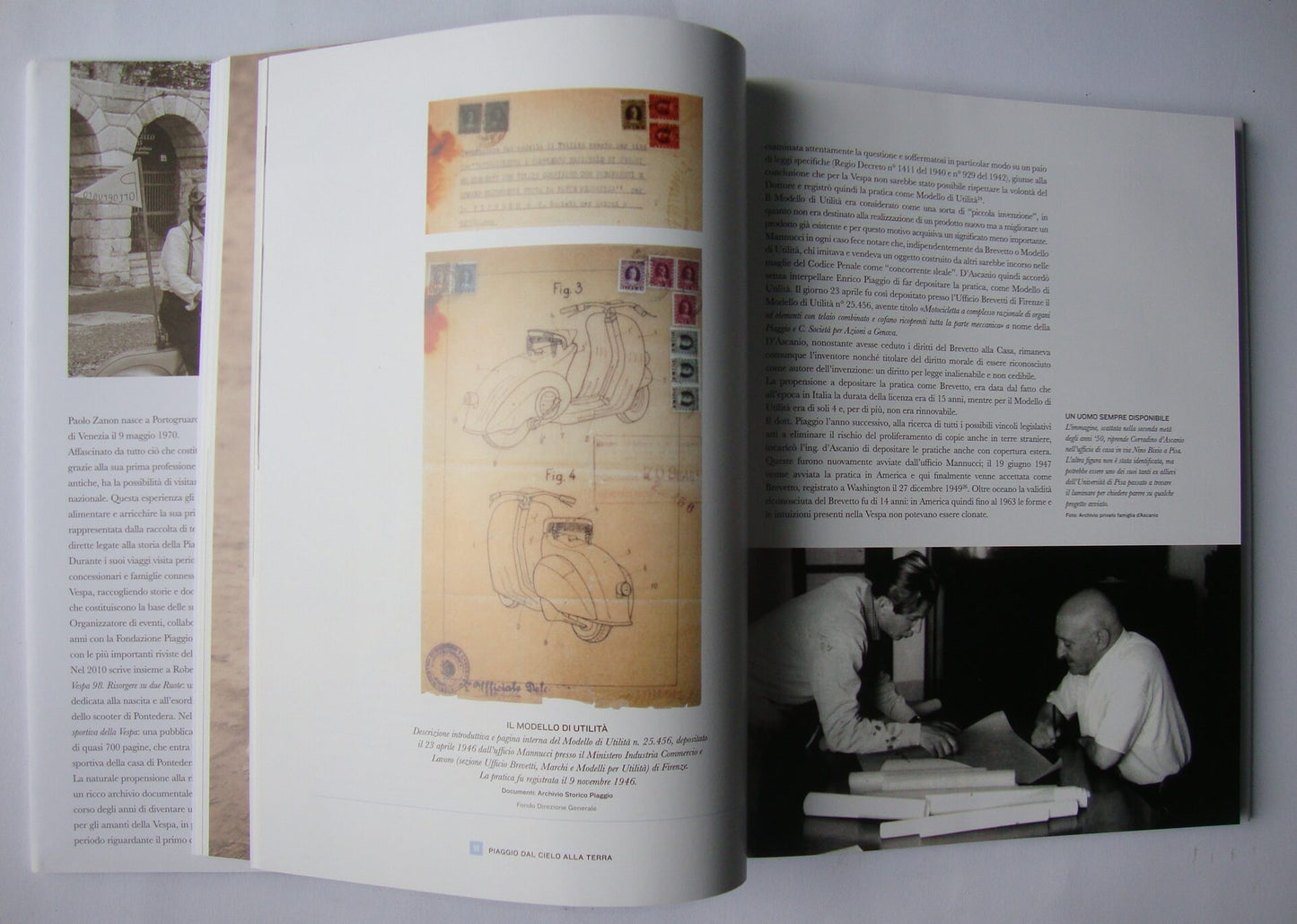 Book "Piaggio dal cielo alla terra"