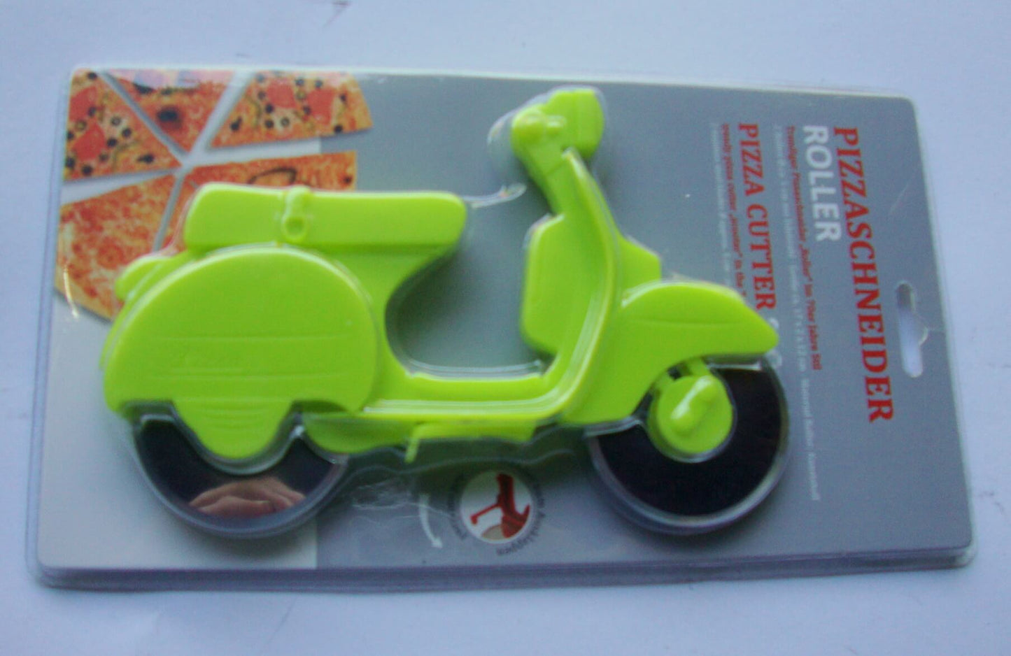 Pizza cutter scooter, apple-green