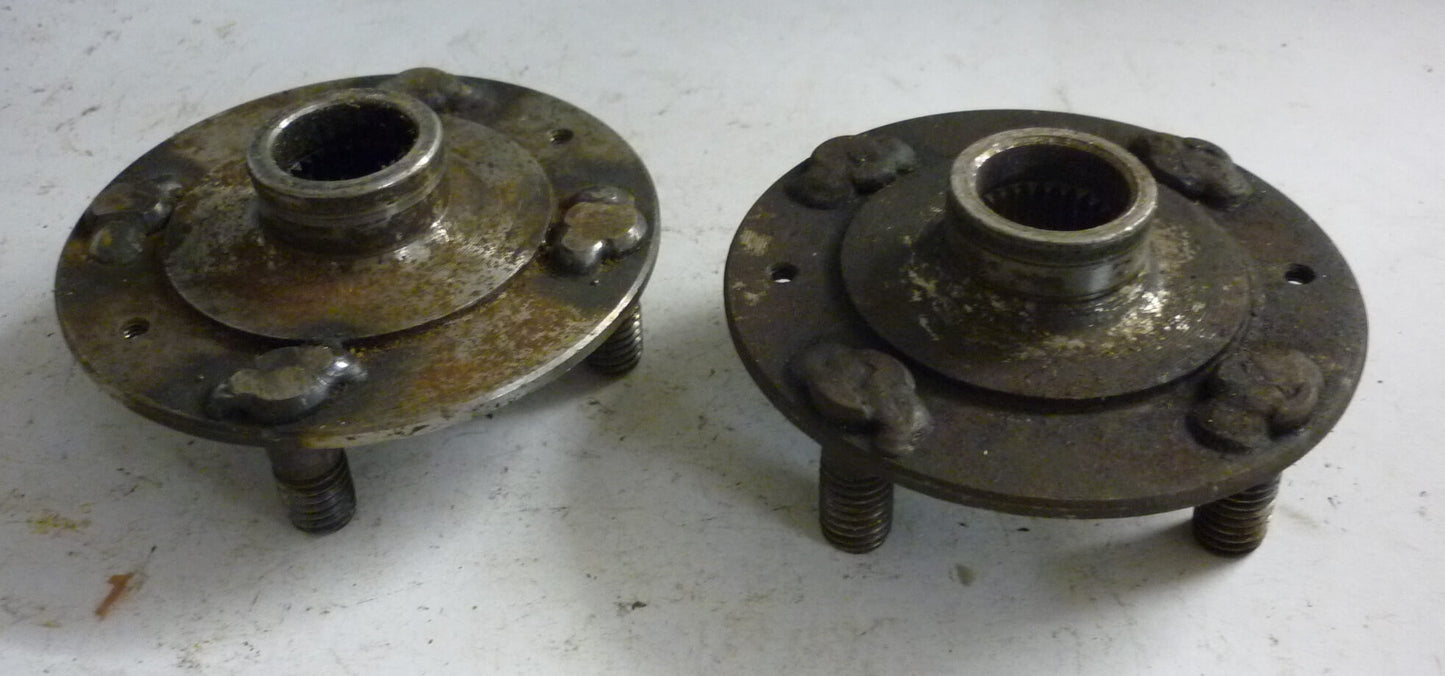 Radflansch, grobverzahnt, Radbolzen M10, Vespa 125 / 150