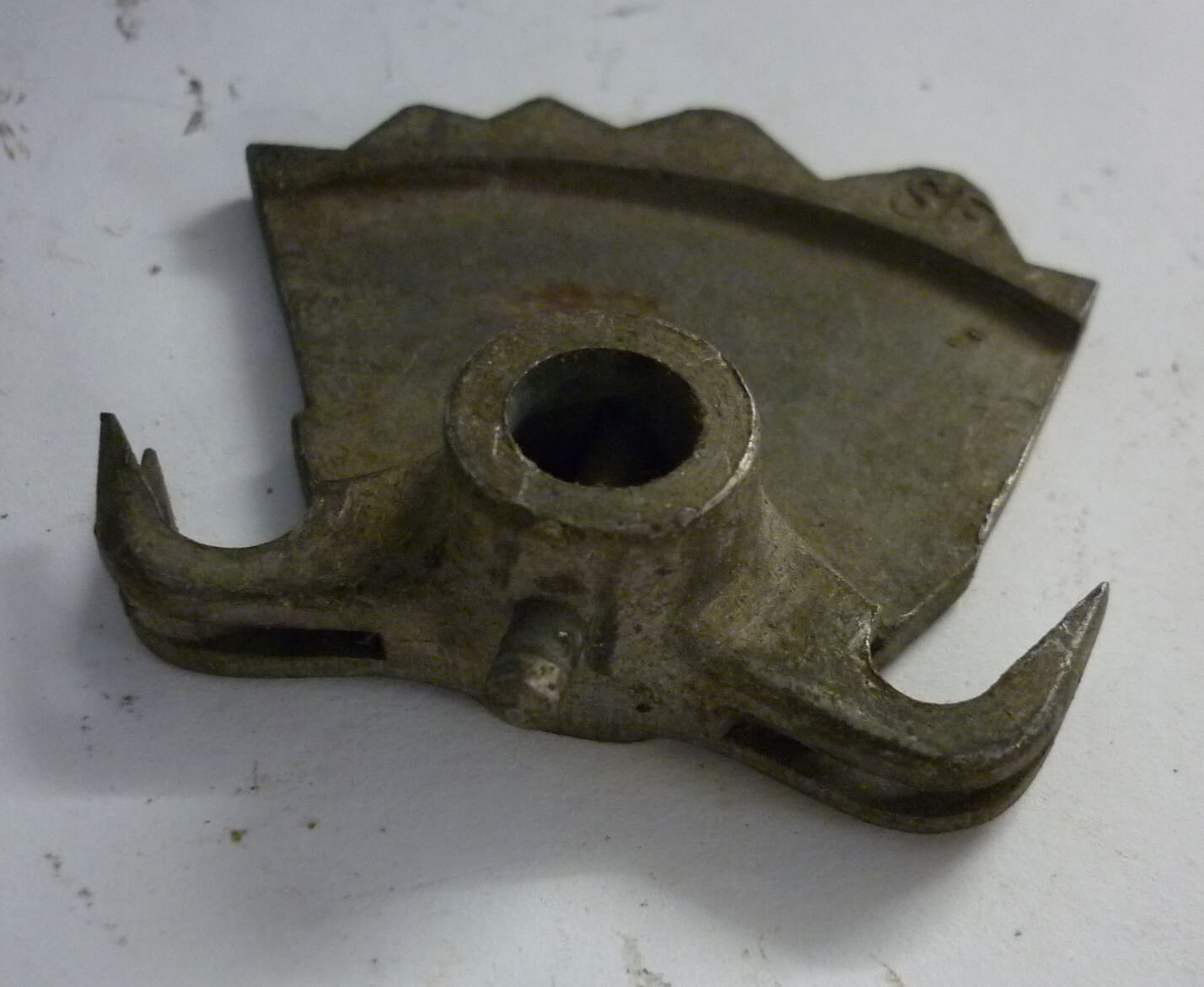 Selector platel, selector box, Vespa GS 150, 4. gears