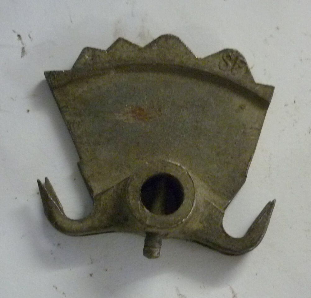 Selector platel, selector box, Vespa GS 150, 4. gears