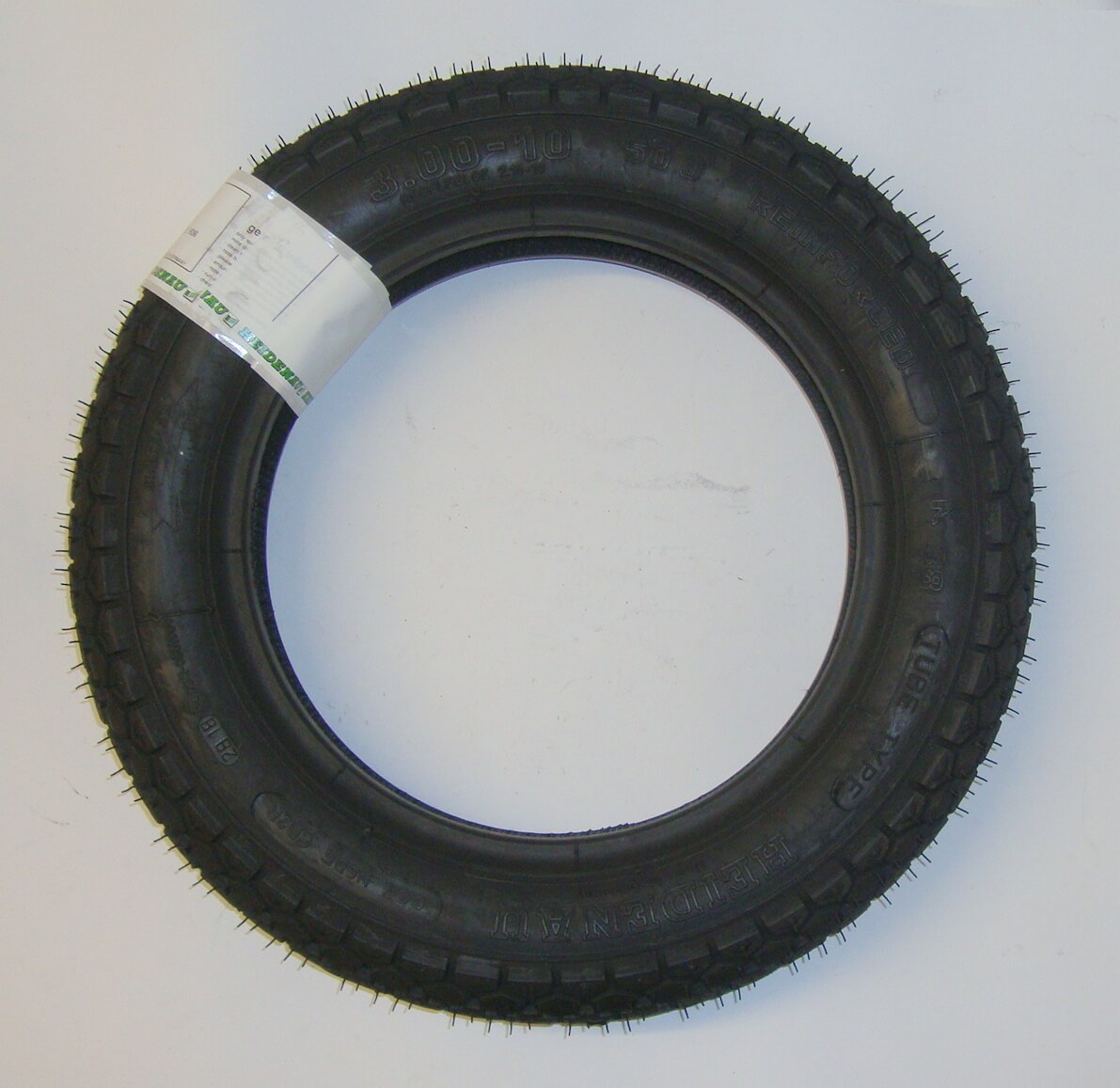 Tire, HEIDENAU K38, Classic, 3.00 x 10, 50 J TT reinforced