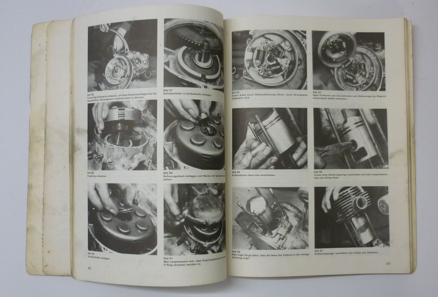 Service manual, BUCHELI VERLAG, "Vespa Roller ab 1959"