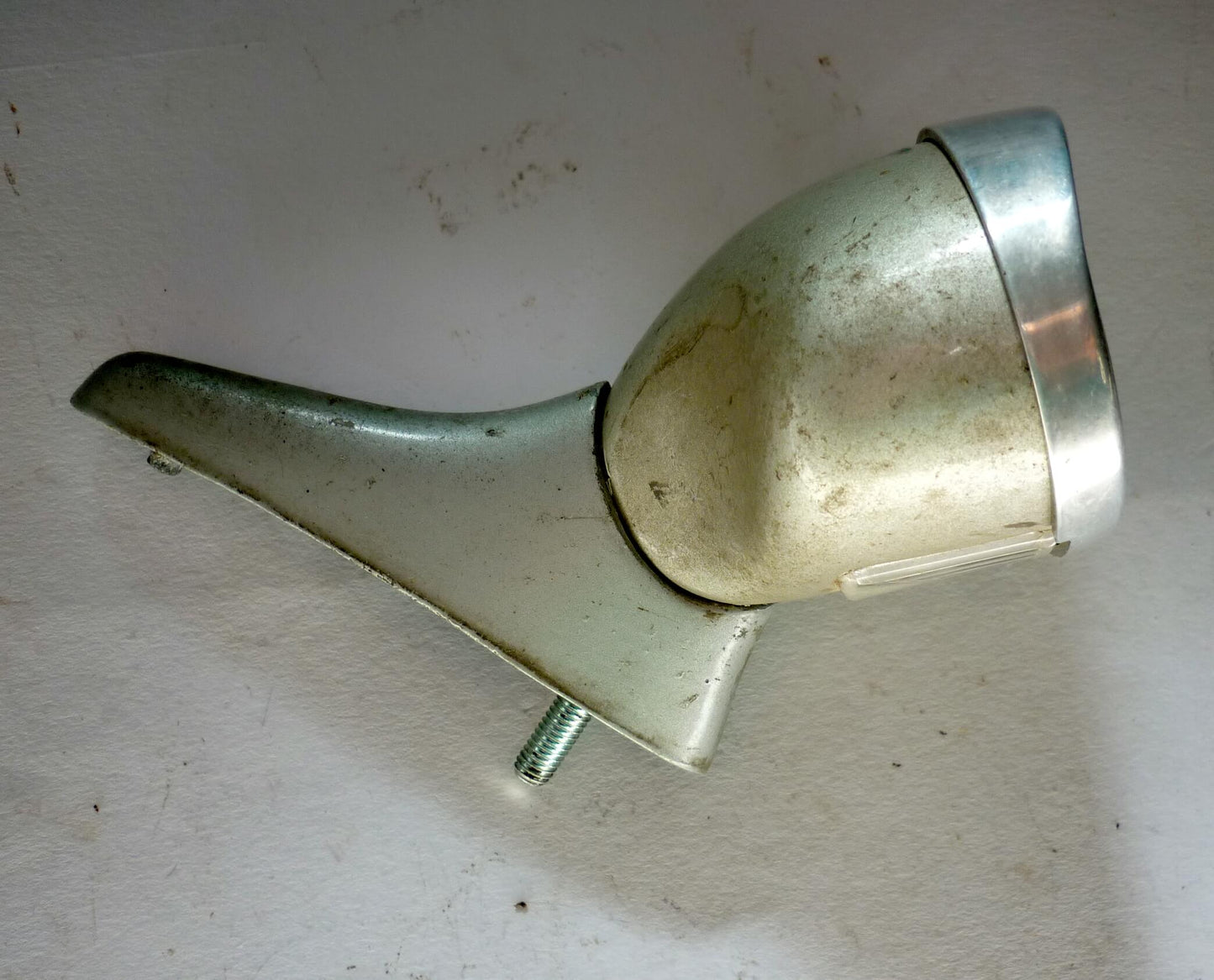 Schwanenhalsrücklicht, HELLA, silber, Gebraucht