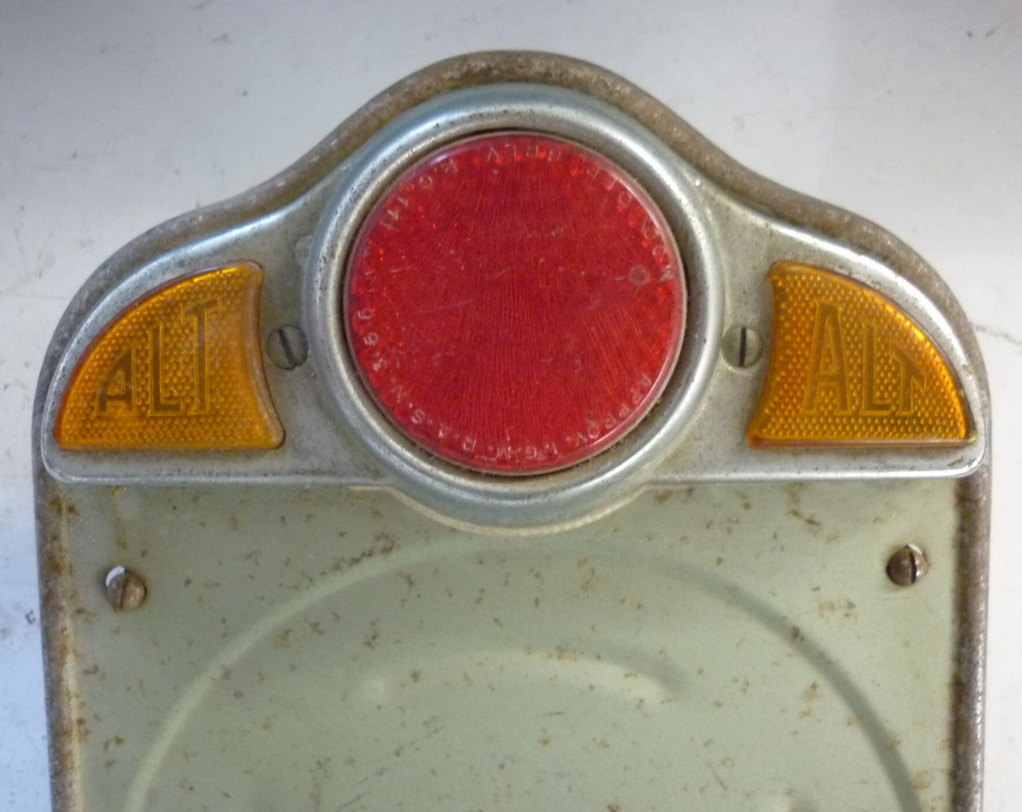 Glass for taillight, orange, Vespa 125/150