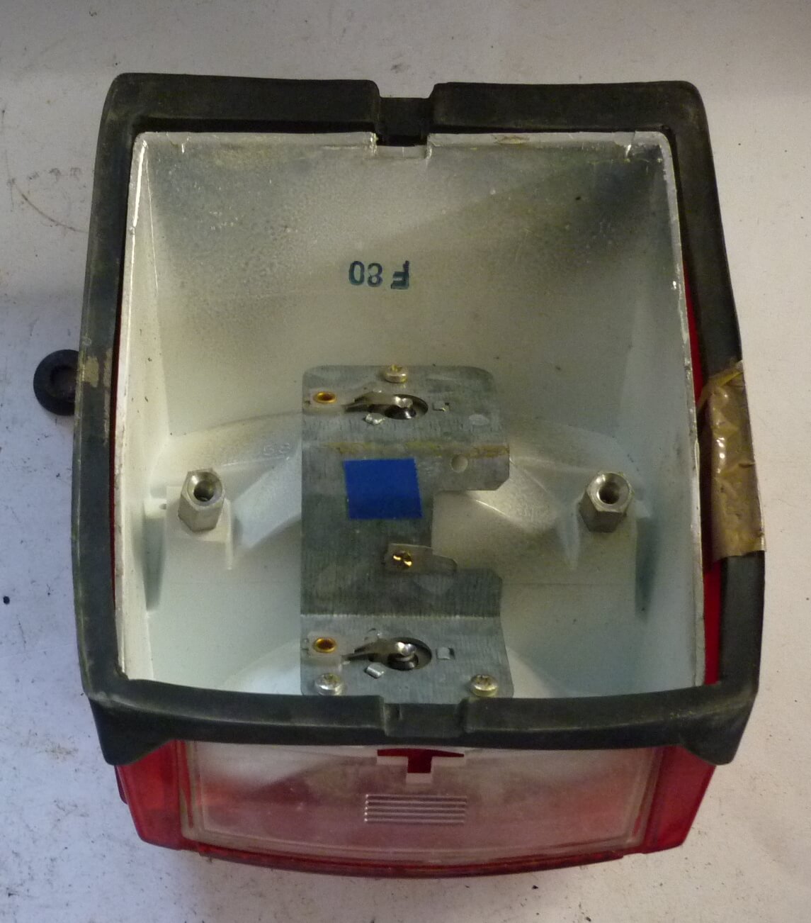 Gasket frame taillight glass, TRIOM, Vespa PX 80 / 125 / 150 / 200