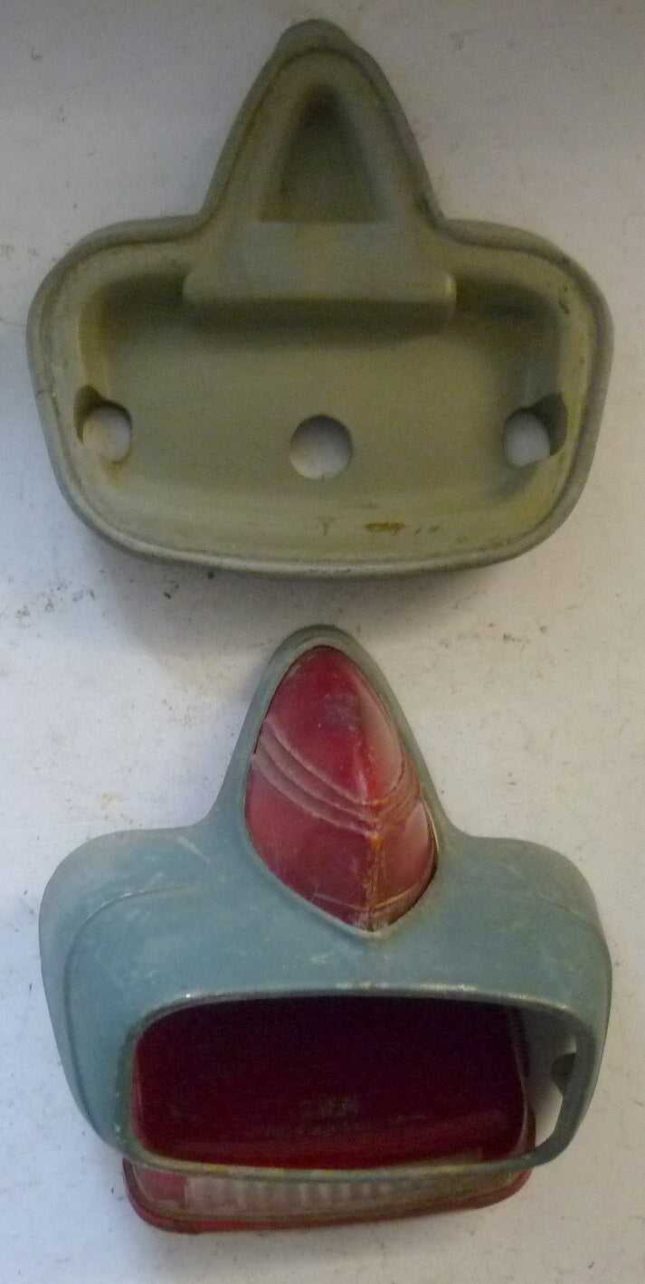 Glass for taillight, orange, Vespa 125/150