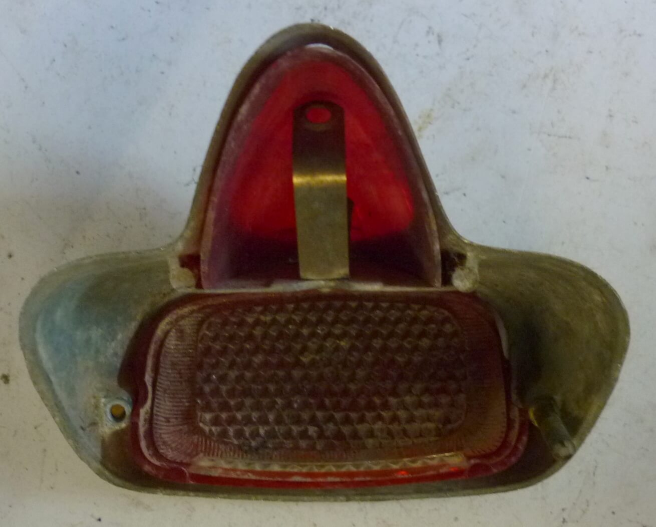 Glass for taillight, orange, Vespa 125/150