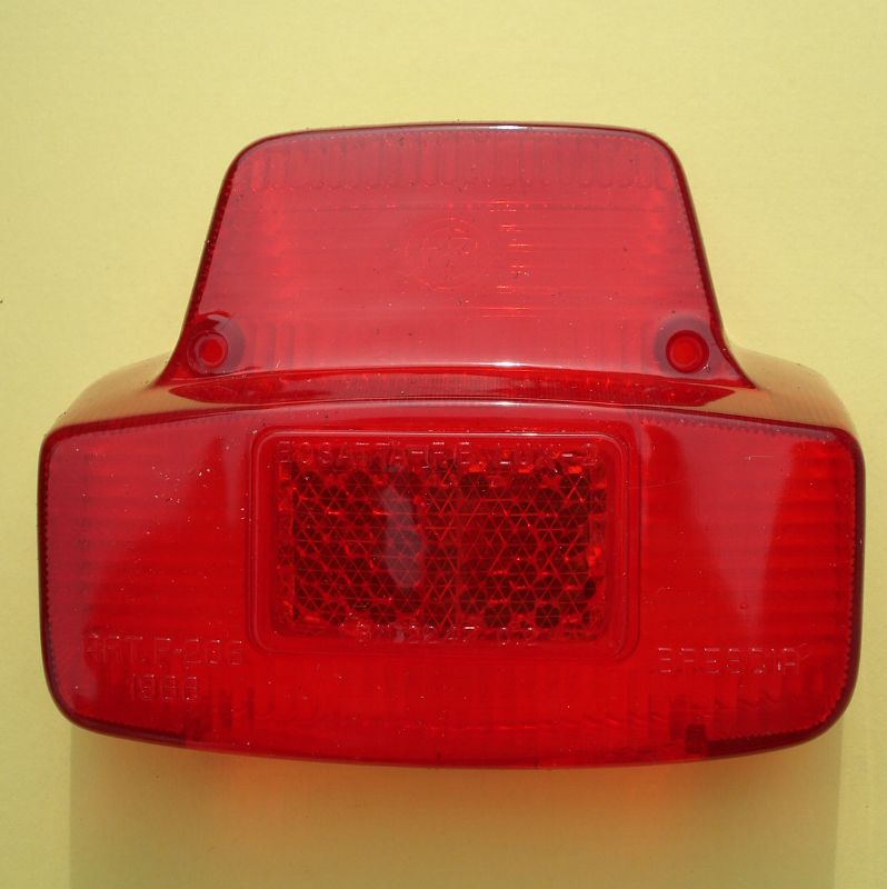 Taillight glass, BOSATTA, Vespa 125 / 150 Super / GT / Sprint / SS180