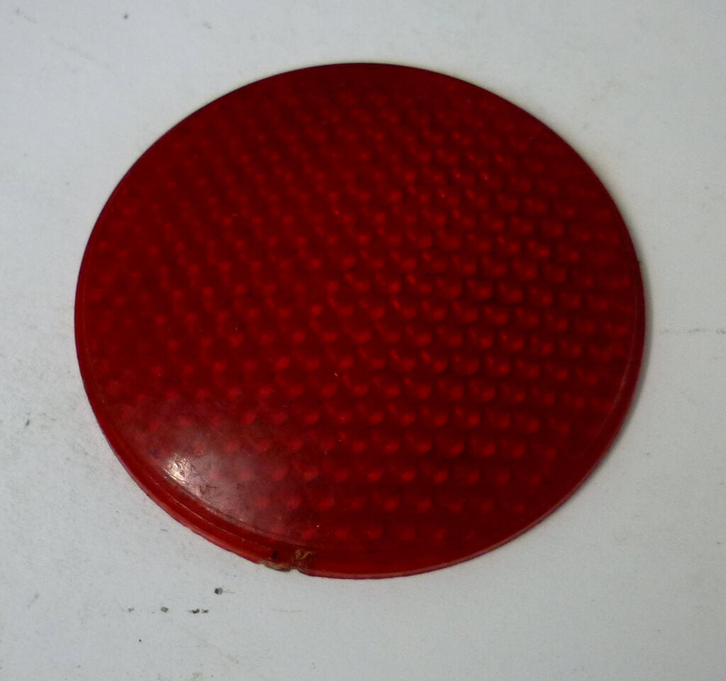 Tail light glass, plastic, Vespa 125 1948>50 Ape 125 1948 > 50 / Ape 125 - 150