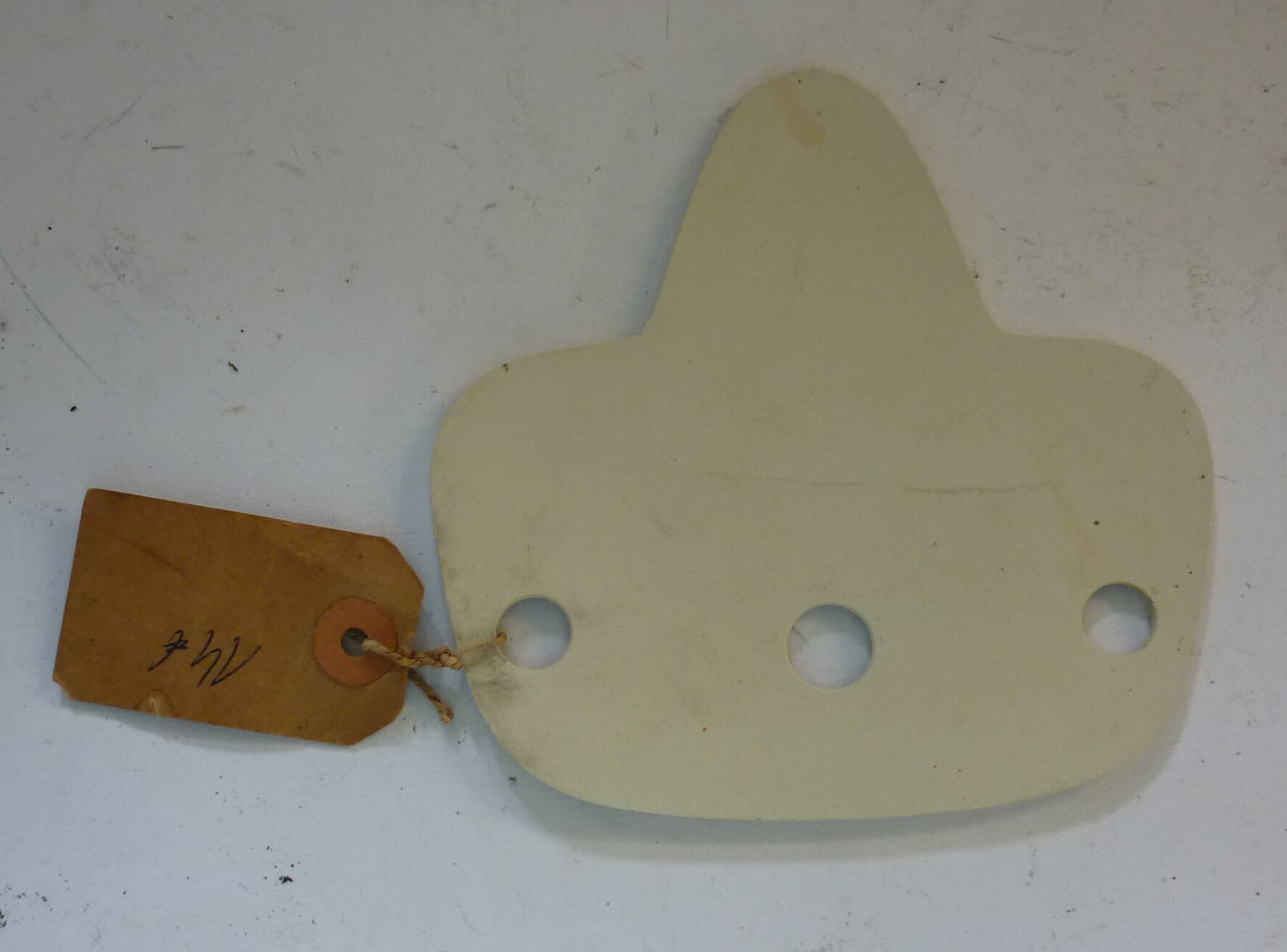 Taillight packing, white, Vespa 125 / 150 1958 > 1960, NOS