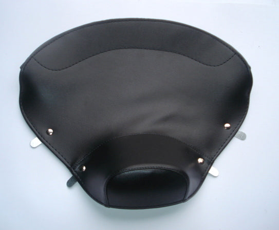 front saddle cover, Vespa 125 V30T > V33T / VM1T > VM2T, black