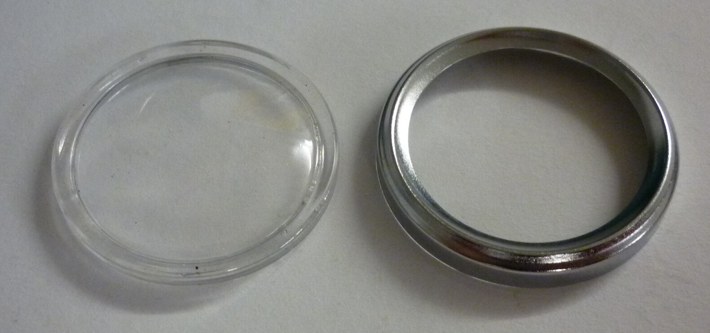 Rim and glass for speedo, Vespa 50 N / R V5A1T - Vespa 90 V9A1T