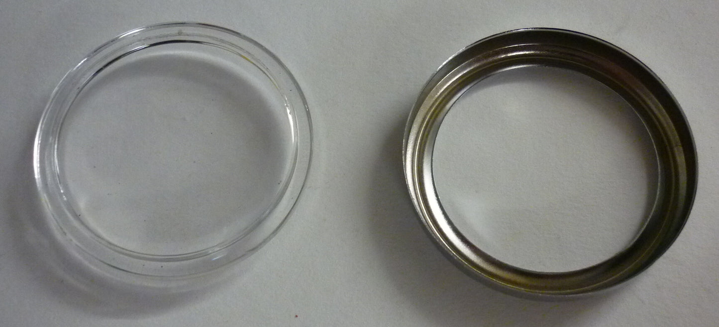 Rim and glass for speedo, Vespa 50 N / R V5A1T - Vespa 90 V9A1T