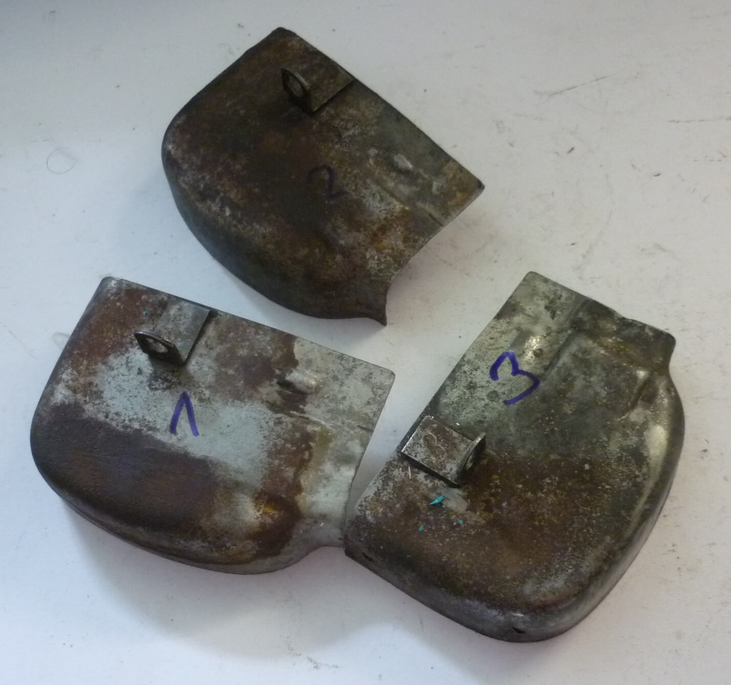 Schaltrastenabdeckung, Vespa 125 / 150 / 180 / 200, Gebraucht