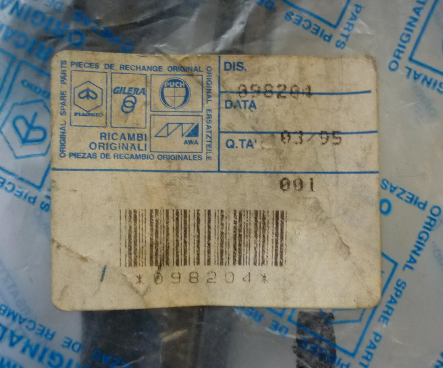 Windscreen wiper blade, Ape 50