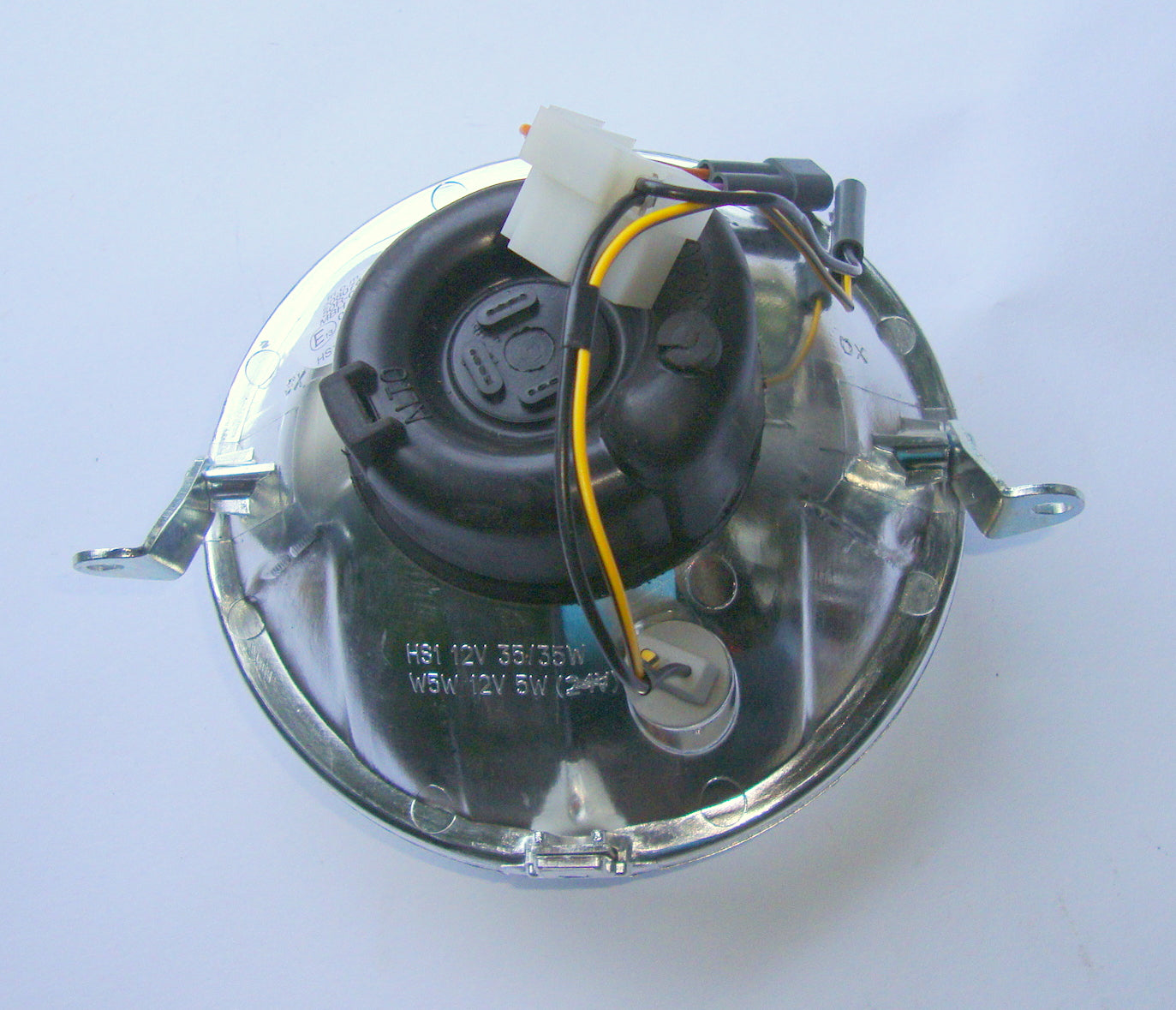 Headlamp set, clear glass, TRIOM, Vespa PX `98 / MY / `11