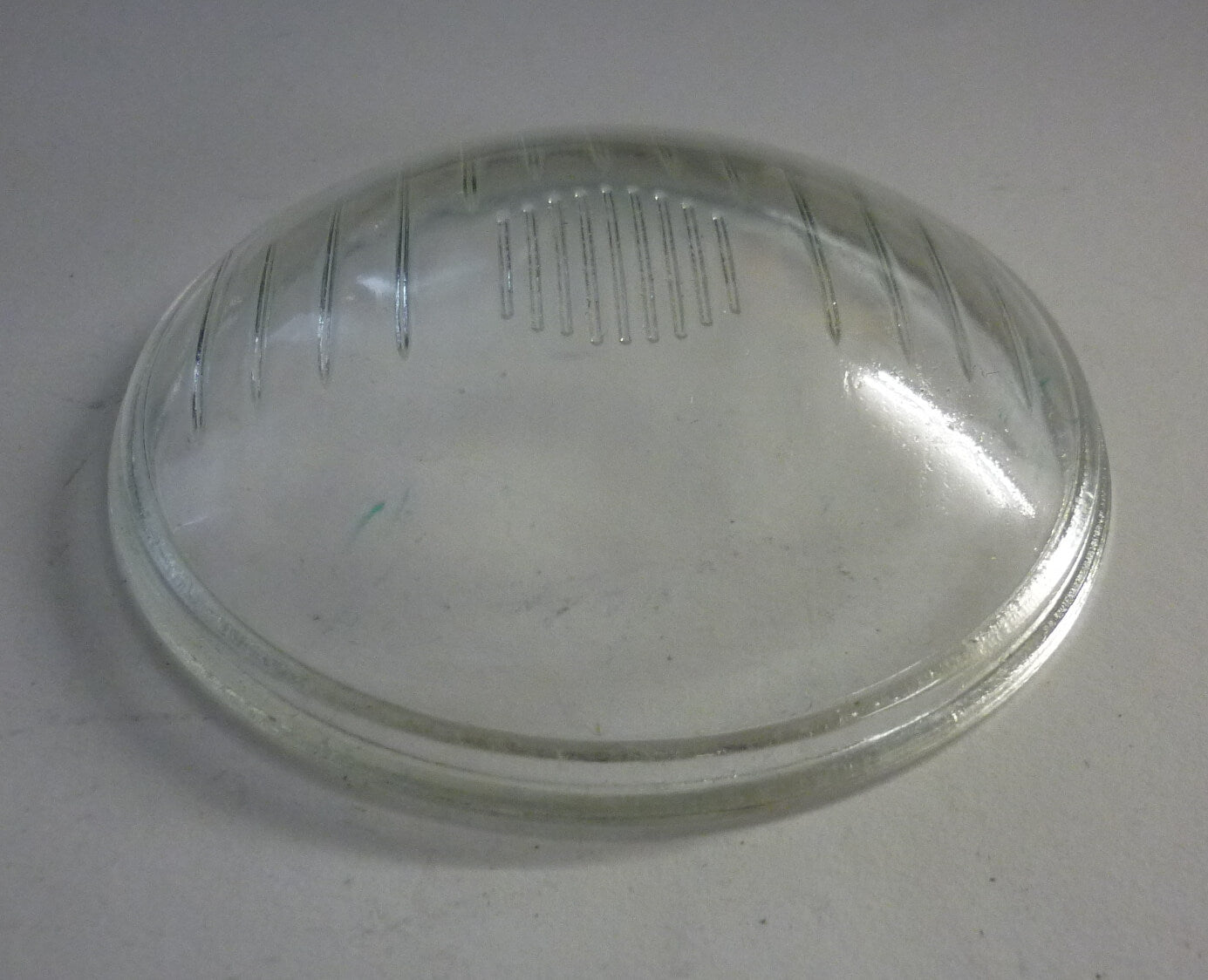 Glass for headlamp, 95 mm, Vespa 125 / Ape 125-150, NOS