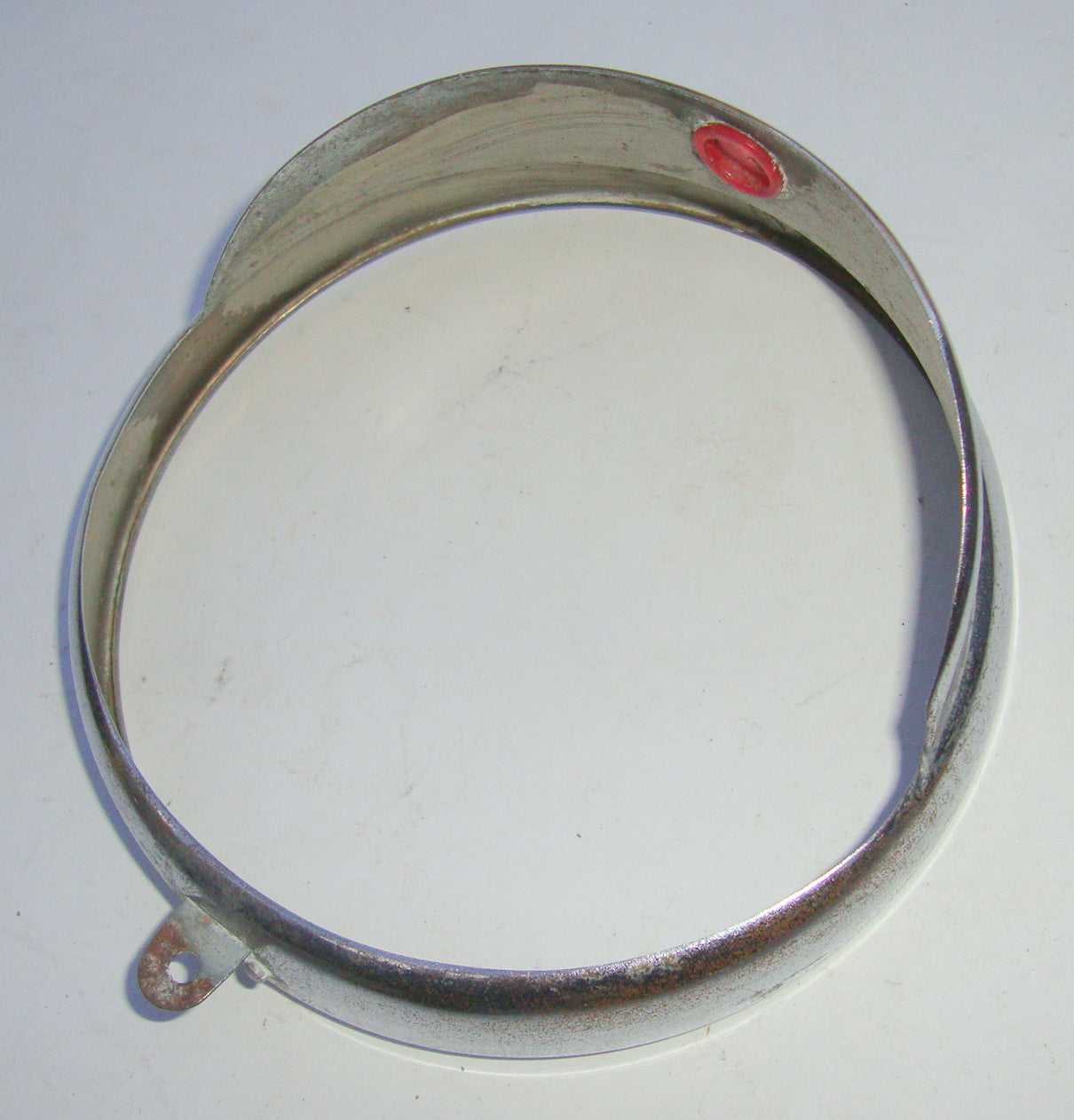 Rim for headlamp with visor, Vespa 125 VM1 > VM2 / VN1 / Ape 150 AB1T > AB3T