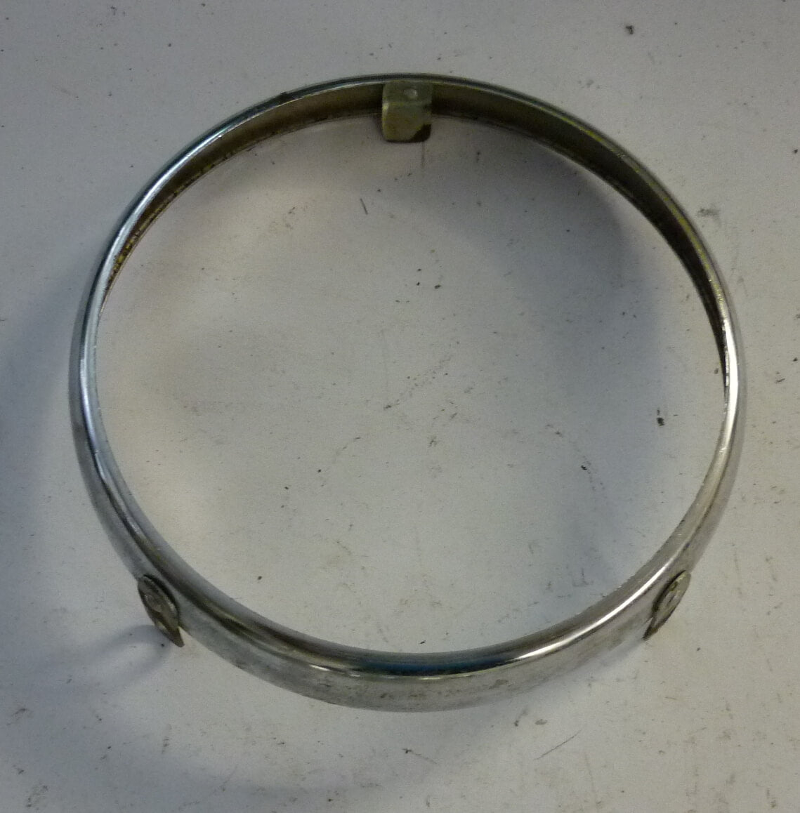 Headlamp rim, without logo, Ape AC / Pentaro, NOS