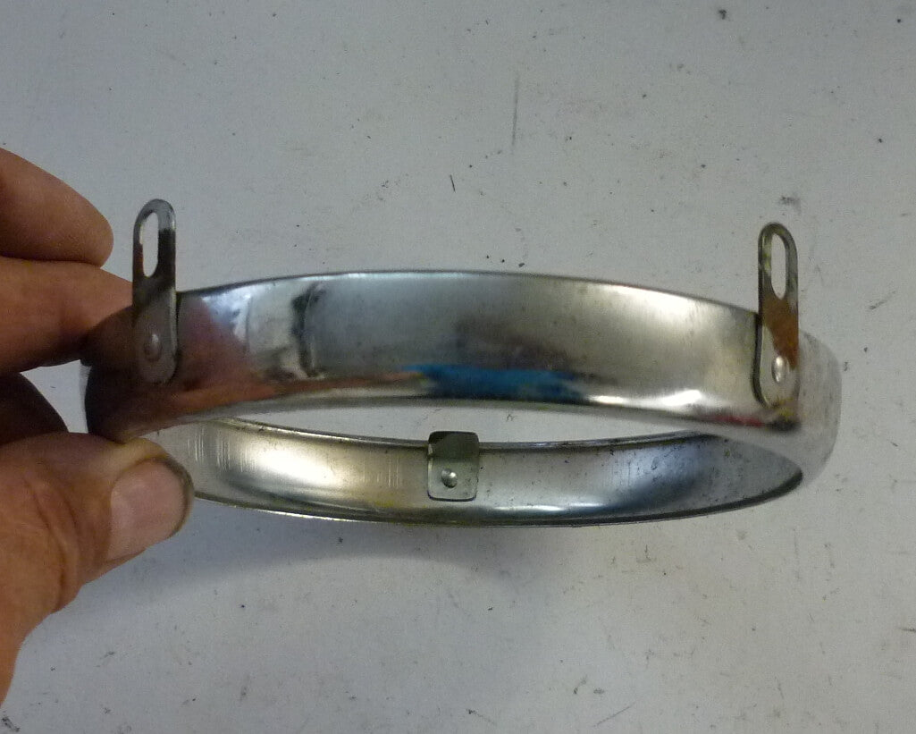 Headlamp rim, without logo, Ape AC / Pentaro, NOS