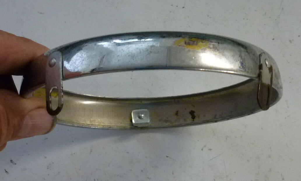Headlamp rim, without logo, Ape AC / Pentaro, NOS