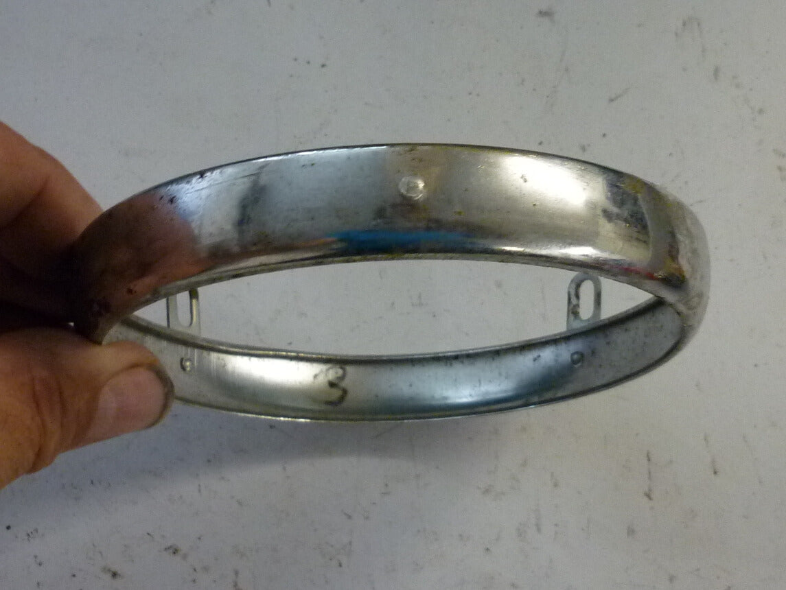 Headlamp rim, without logo, Ape AC / Pentaro, NOS
