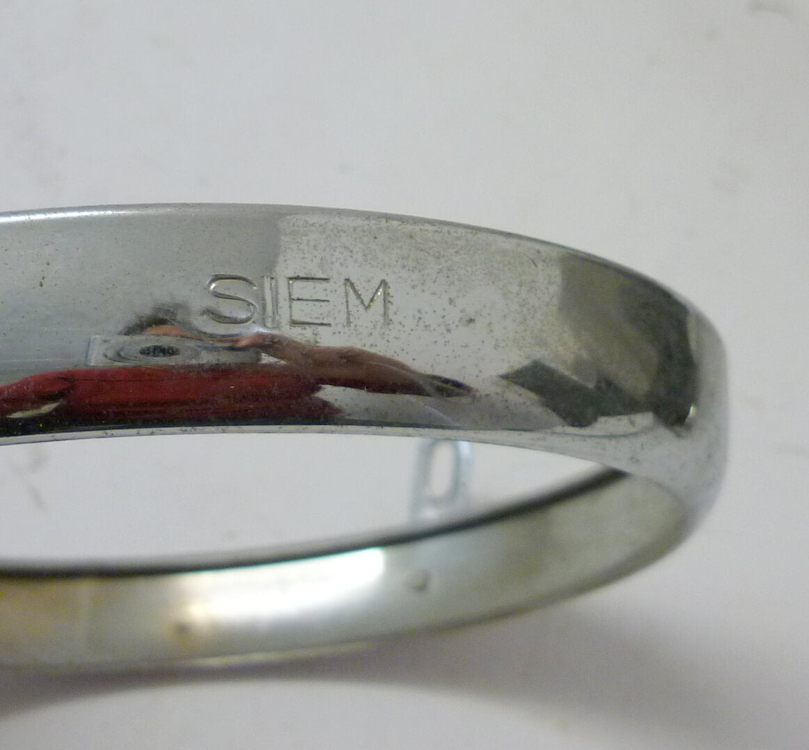 Headlamp rim, SIEM, Ape AC / Pentaro, NOS