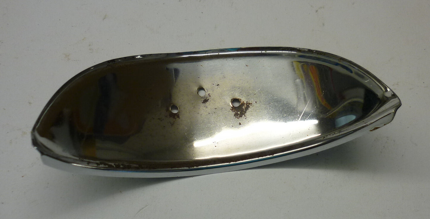 Headlamp peak, without red airplane, Vespa 125 / 150, NOS