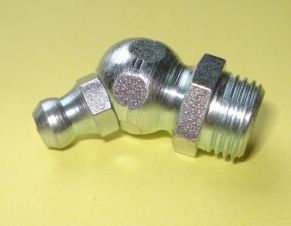 Grease nipple, M10x1, 45 degree