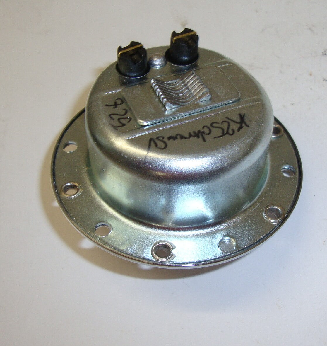 Horn, BOSATTA wie BACHEL, 6V, A.C., chromed, Vespa 150 VL3T / VB1T