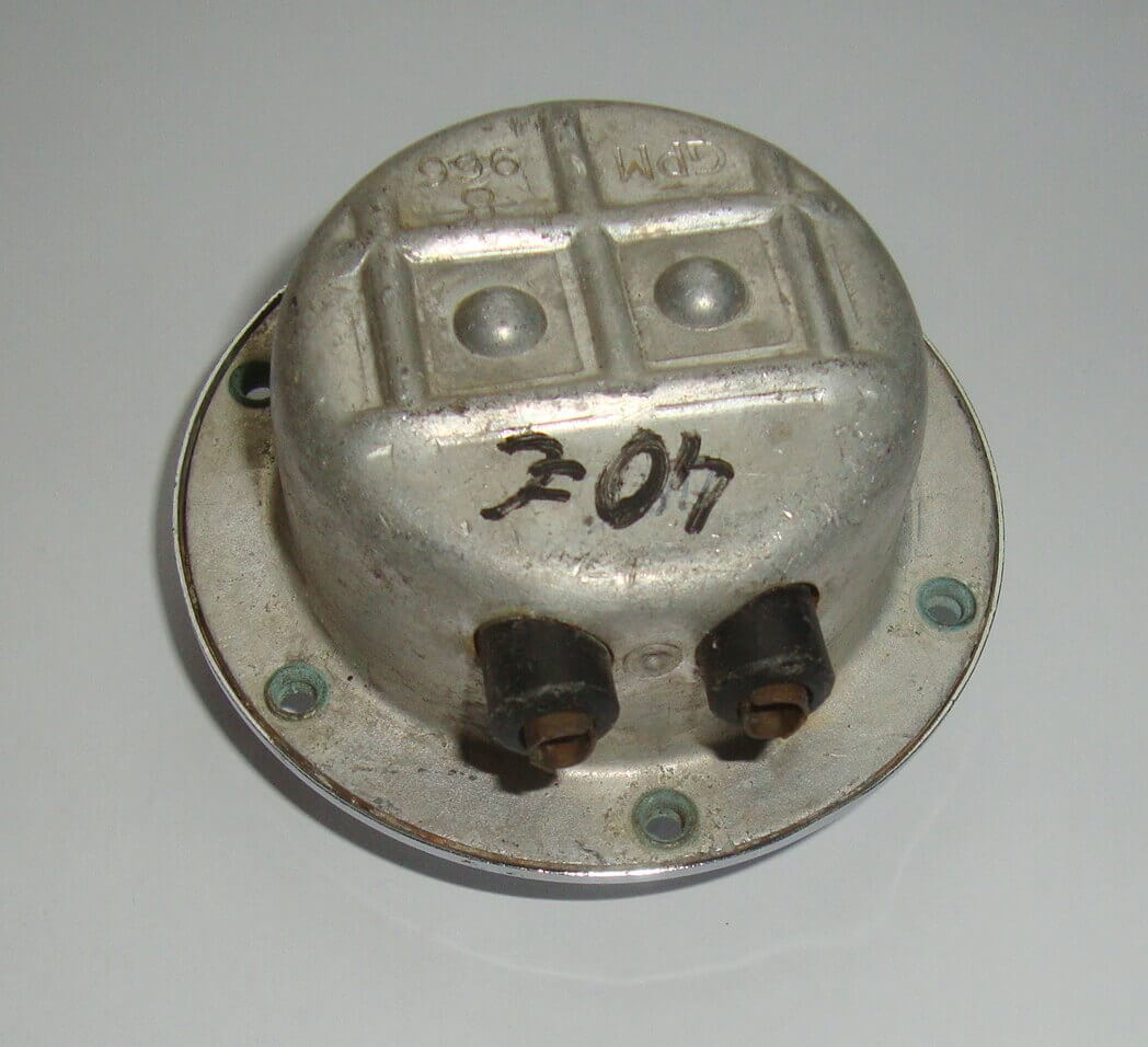 Horn, G.P.M. MILANO KKA 6V ca, A.C., Chrome, used