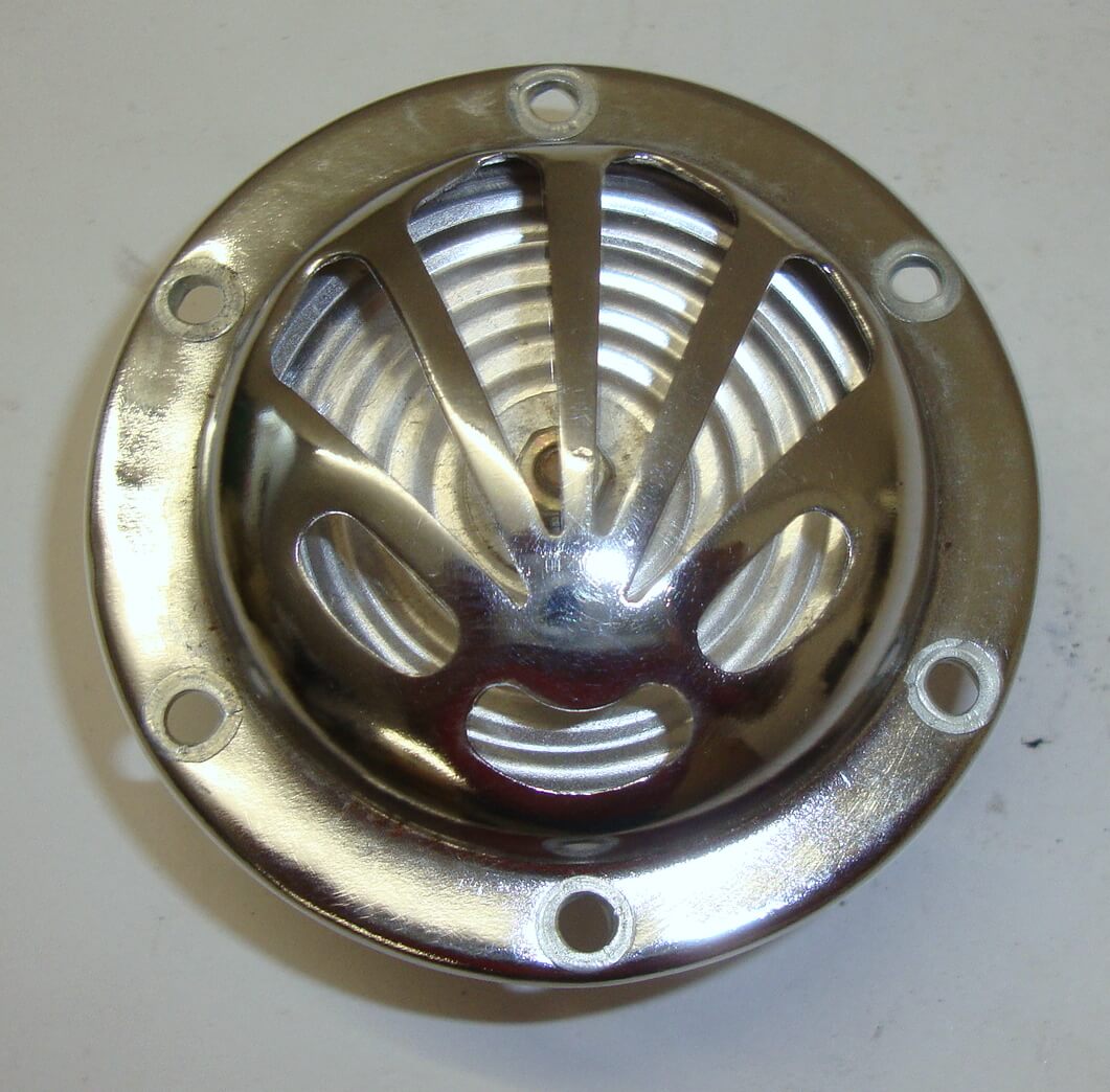 Horn, 6V, A.C., chromed, Repropart