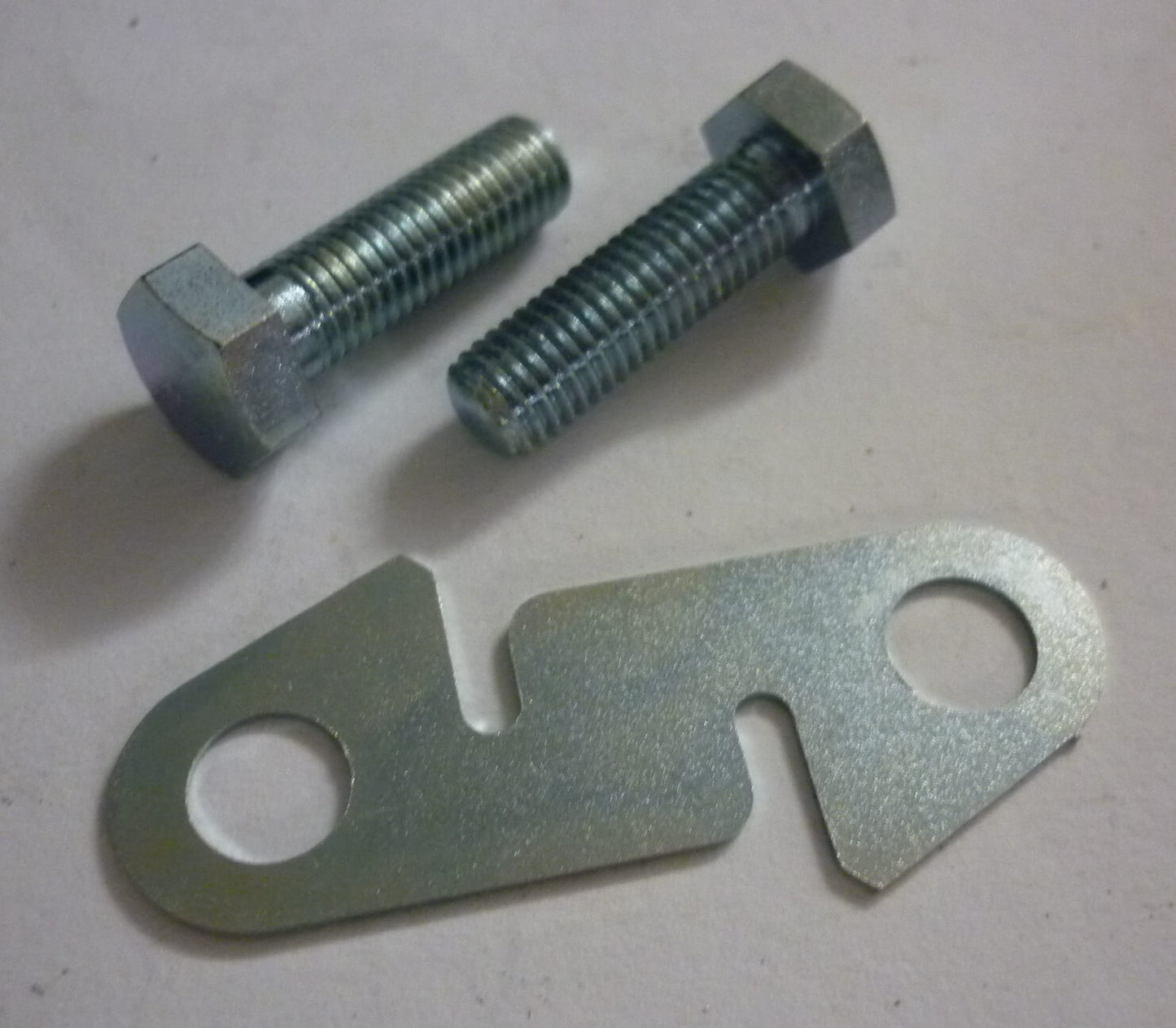 Srew/securing plate kit, starter lever, M7, Vespa - Ape