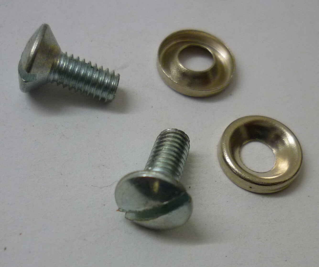 Kit Screws for rim, zinc plated, 2 pcs, Vespa 125 / 150 / 160