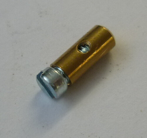 Cable srew nipple, throttle, Ø 4 x 11,5 mm, hole Ø i 1,6mm,