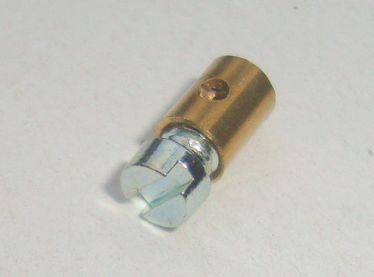Schraubnippel, Gasseilzug, Ø 4 x 5,5 mm, Bohrung Ø i 1,6mm