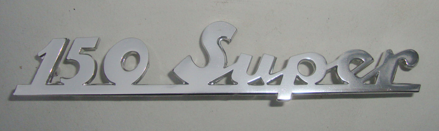 Schriftzug, Heck, hinten, "150 Super"