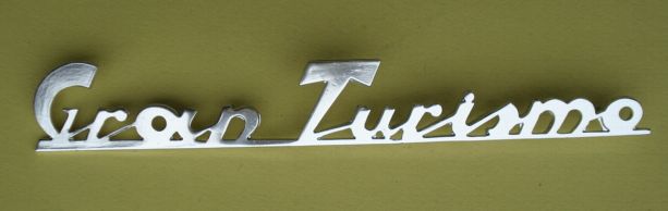 Schriftzug, Heck, hinten, "Gran Turismo"